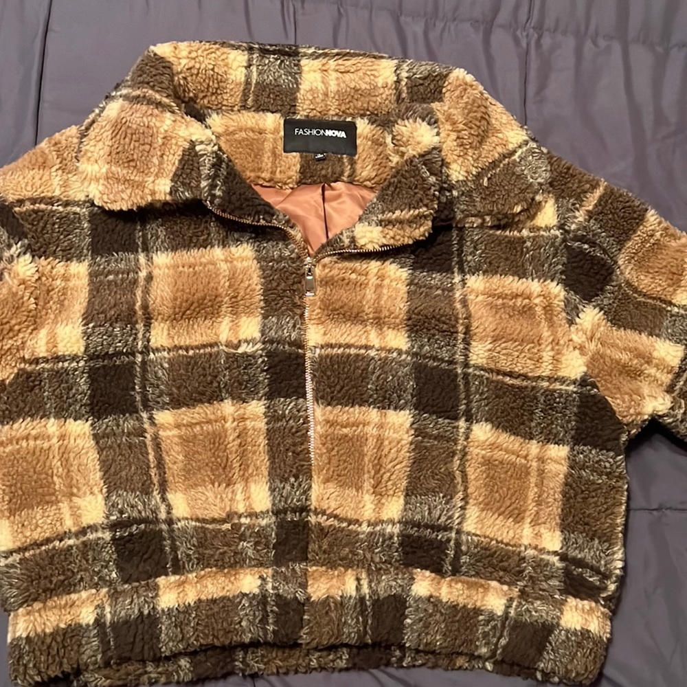 fluffy jacket